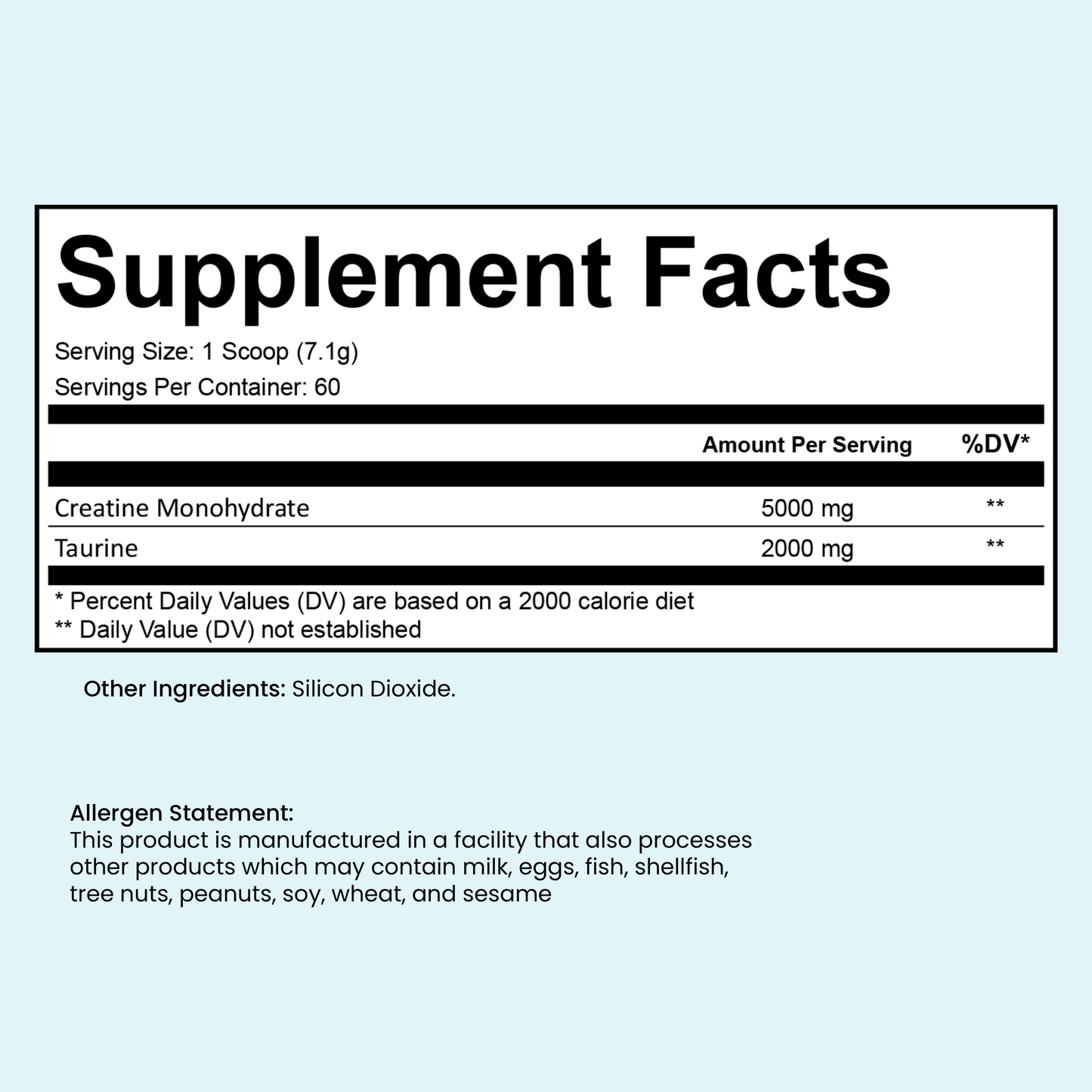 Creatine + Taurine